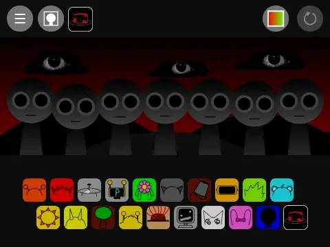 Sprunki Incredibox 3.0 Remix gameplay showing enhanced interface and character designs