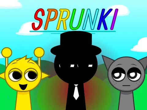 Sprunki Incredibox game cover showing Sprunki characters with musical elements