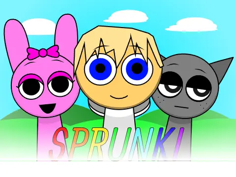 Sprunki Incredibox Custom Characters Game Logo