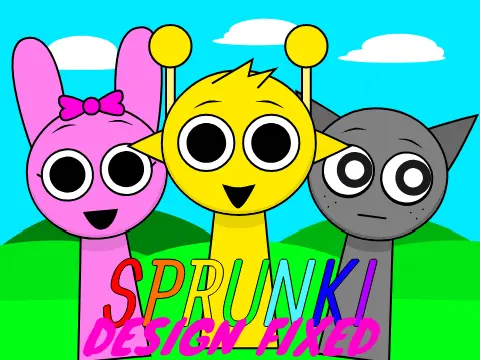 Sprunki Incredibox Design Fixed character and interface improvements