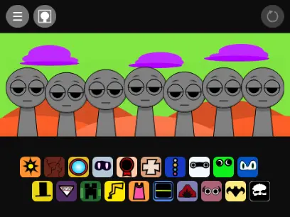 Logo for Sprunki Incredibox Multiverso featuring crossover characters from multiple universes