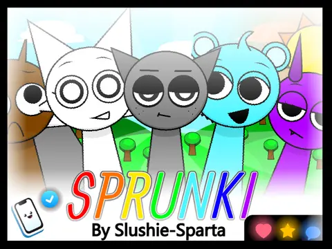 Sprunki Incredibox New Update Remix game cover for Scratch music creation