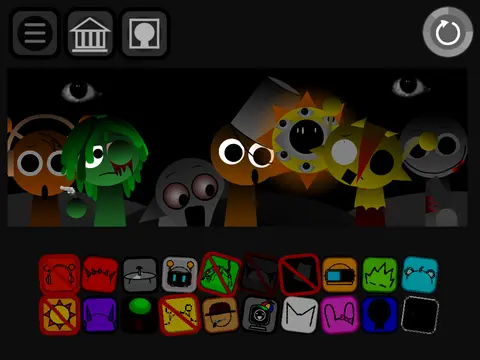 Logo for Sprunki Incredibox New Update Remix V2 game