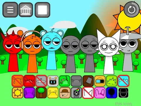 Logo for Sprunki Incredibox New Update Remix V4 - Free Online Game