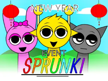 Sprunki Incredibox New Year New Game Logo - New Year Edition by NyankoBfLol