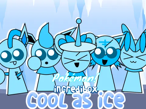 Sprunki Incredibox Pokémon as Ice Mod Logo