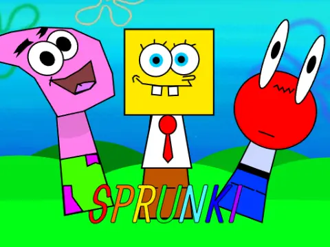 Sprunki Incredibox Spongebob Update Mod Logo