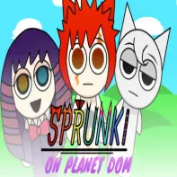 Sprunki Infected War Game Logo - Horror Sprunki Characters