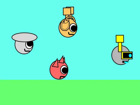 Official Sprunki Interactive Game character logo