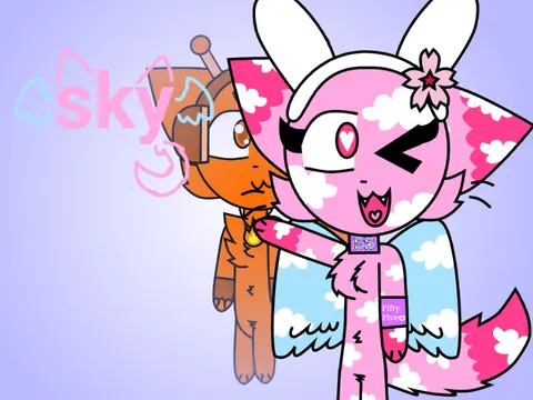 Cover image for Sprunki and Jewelpet alternate universe crossover game