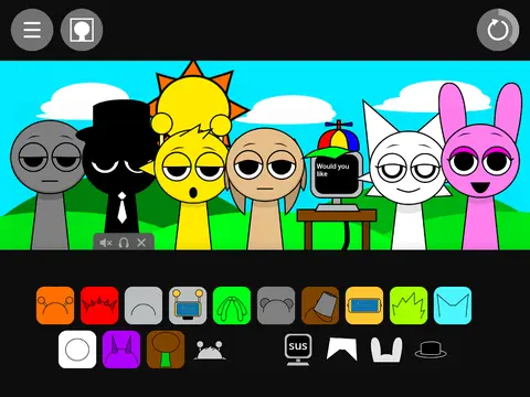Play Sprunki Joke - Fun Humor Game Logo