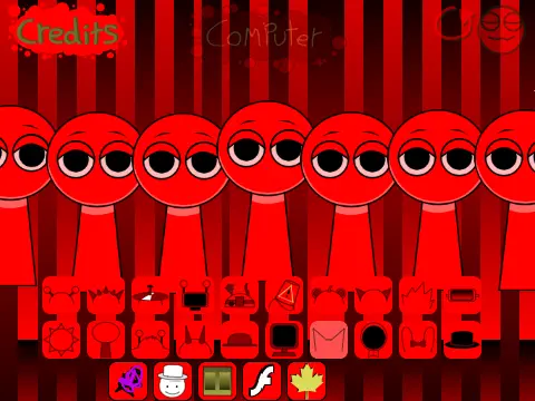 Sprunki Ketchup Remix game logo featuring ketchup-themed characters