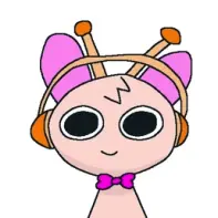 Sprunki Kill Sound Game Logo featuring dark version of Sprunki character