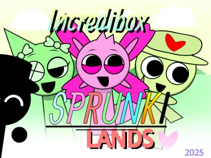 Sprunki Lands Logo Cover