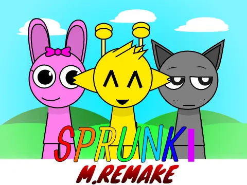 Sprunki M.Remake Game Cover - The Ultimate Sprunki Remaster