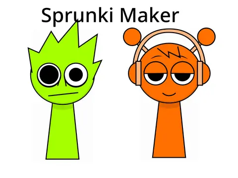 Sprunki Maker Game Logo - Create Custom Sprunki Characters