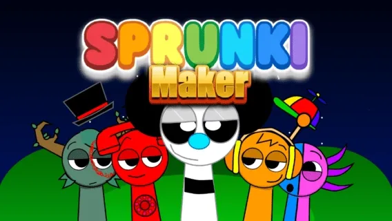 Sprunki Maker Logo - Create Custom Sprunki Characters