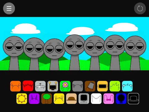 Sprunki Masacre 666 horror rhythm game logo