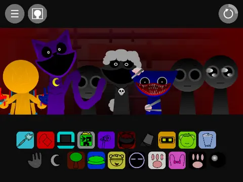 Sprunki Me and Other Characters Incredibox Mod Gameplay
