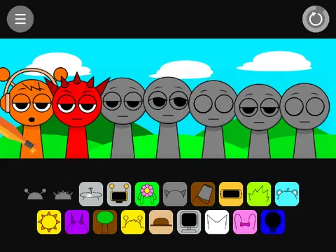 Sprunki Memes Not Phase 2 Incompleto game logo featuring popular internet meme characters