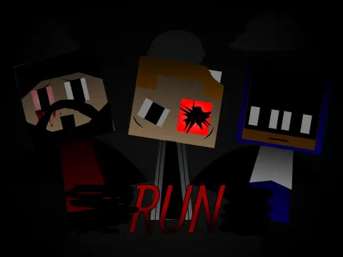 Sprunki Minecraft Friends Phase 3 Definitive Edition Game Cover