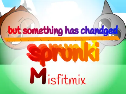 Sprunki Misfismix Game Cover - Transformed Characters