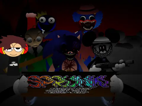 Sprunki Misfismix Reupload Game Logo