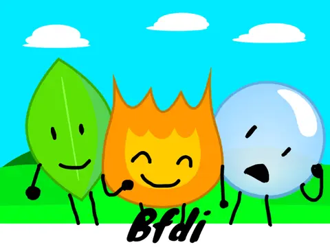 Sprunki Mod-BFDI Remix V7 gameplay with BFDI characters and horror elements