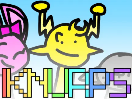Sprunki Mod IKNURPS game logo featuring characters like Brud and OWAKCX