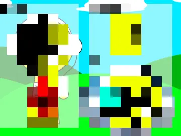 Logo for the collaborative Sprunki Mod Remix-2 V2 project