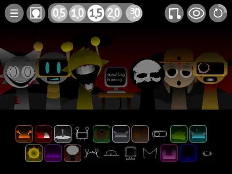 Official logo for Sprunki Modded 1.0 Remix game