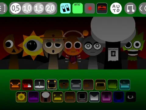 Official logo for Sprunki Modded But I Fixed It game featuring enhanced Sprunki characters