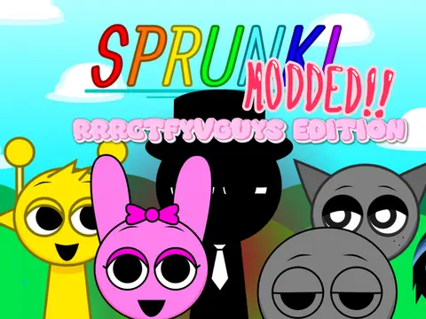 Official logo for Sprunki Modded RRRCTFYVGUYS Edition game update
