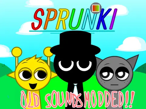 Sprunki Modded Version 1.6 Remake Game Cover - Featuring remastered characters and horror elements