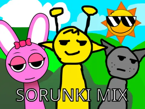 Sprunki Mods Mix Logo - Ultimate Sprunki Mod Collection