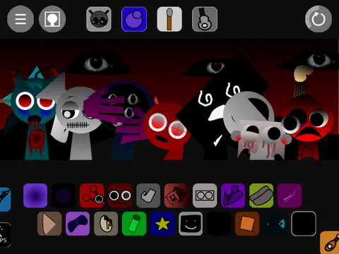 Sprunki More Update Version 1.2 Cocrea - Definitive Horror Retake Game Cover