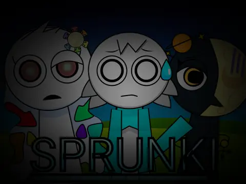 Official logo for Sprunki.msi New Update 16 Friends Remix game