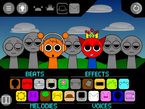 Official logo for Sprunki MSI Pero Editado Remix game featuring custom characters