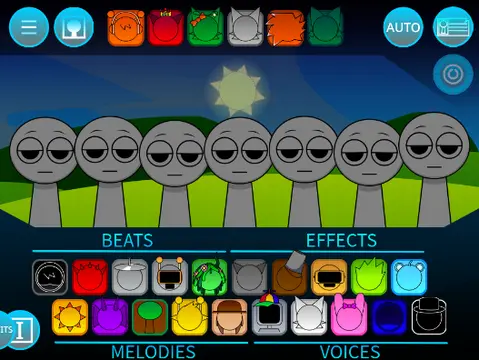 Sprunki MSI Scratch Port game cover image featuring characters