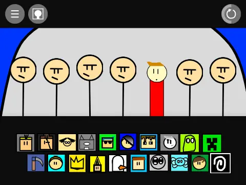 Sprunki Multicomic Game Logo - Colorful Sprunki Characters in Comic Panels