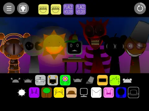 Official logo for Sprunki Multishift Scratch Port game featuring colorful Sprunki characters