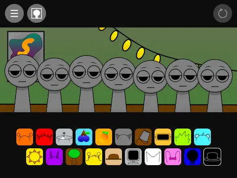 Sprunki Mundo Mango Vibes Version 1.1 Scratch Game Cover