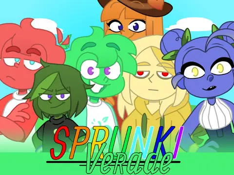 Sprunki Mundo Torajo V2 game logo featuring horror-themed sprunki characters
