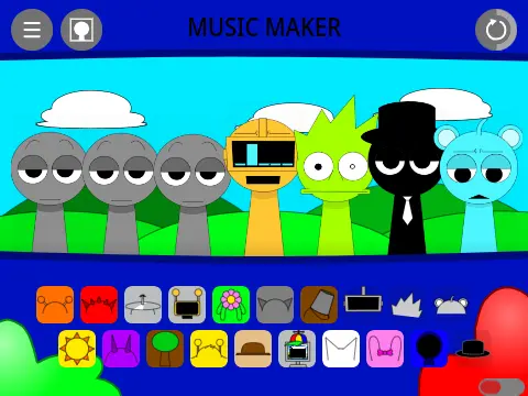 Sprunki Music Maker Edition Logo - Create Custom Sprunki Characters and Beats