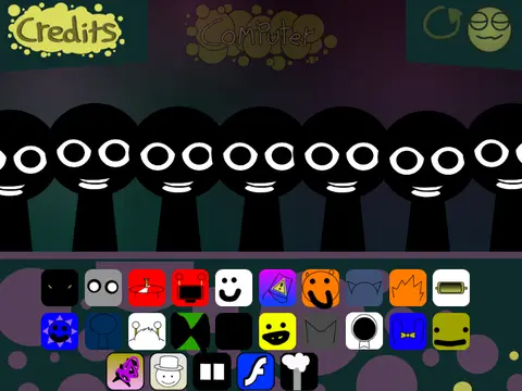 Official logo for Sprunki Mustard Mod Remix V2 game