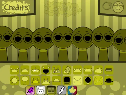 Sprunki Mustard My Ver Game Logo - Mustard Themed Incredibox Mod