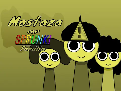 Sprunki Mustard Phase 1 Official Game Cover - Definitive Edition