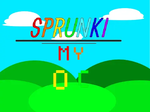 Sprunki My OC character creation and customization game logo