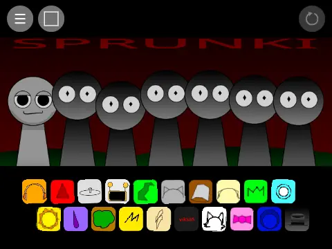 Sprunki My OC game with character creation tools and custom designs