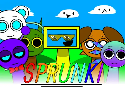 Sprunki New Characters music rhythm game character creator